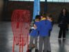 Escuela La Esperanza de Radal, de Freire, recibe corazón recolector de tapitas de parte de Fundación FAES