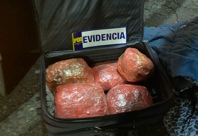PDI Temuco saca de circulación 87 millones y medio de pesos en drogas