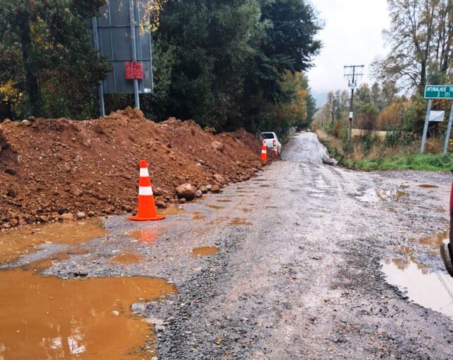 En Villarrica solicitan urgente intervención de vialidad en camino Afunalhue – Trapel