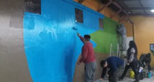 Internos de unidad penal de la comuna de Victoria renovaron espacios para visitas de familiares