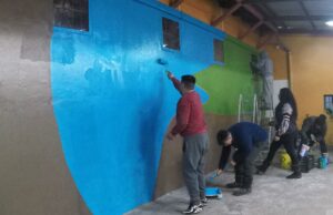 Internos de unidad penal de la comuna de Victoria renovaron espacios para visitas de familiares