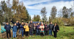 Inauguran cinco proyectos de riego en el sector Radal de la comuna de Freire