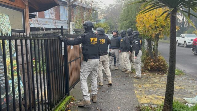 En operación metástasis: PDI Temuco detiene a 28 venezolanos con nexos con el Tren de Aragua