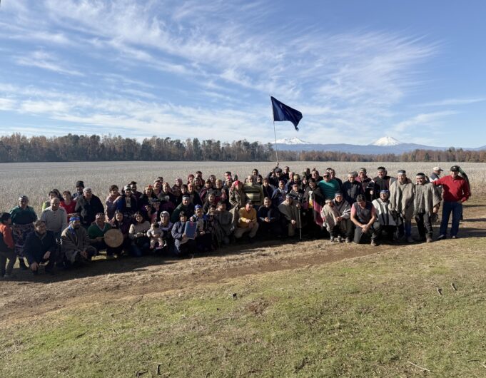 Comunidad mapuche Pedro Huenchulao de Victoria recibió los títulos de 543 hectáreas de tierras
