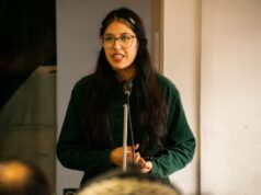 Joven artista de Pitrufquén inaugura su primera exposición en la galería circular del centro cultural