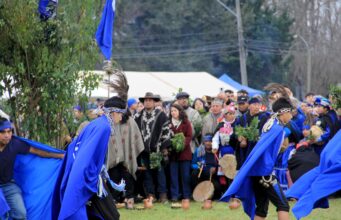 Comunidades mapuche de Padre Las Casas conmemoraron Wetxipantü con autoridades de Gobierno