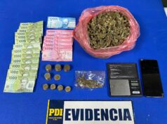 Detienen a hombre por venta de cannabis en Victoria: tenía 143 dosis listas para su distribución