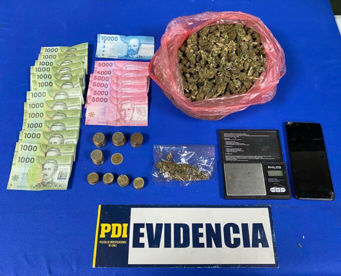 Detienen a hombre por venta de cannabis en Victoria: tenía 143 dosis listas para su distribución