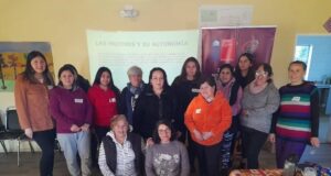 Mujeres de Freire participan de talleres relacionados a ciudadanía, acción colectiva y autonomía