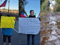 Vecinos de Hacienda Allipén en Freire se manifiestan por el mal estado del camino principal y exigen solución inmediata