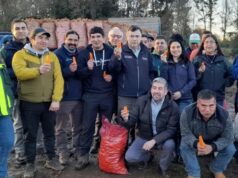 Ministro de Agricultura visitó a agricultores de Freire junto al alcalde de la comuna