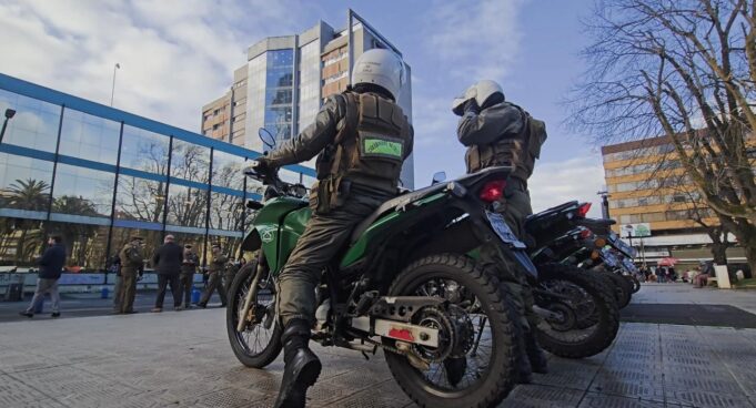 Rondas impacto de carabineros en La Araucanía: más de mil detenidos el primer semestre del 2025