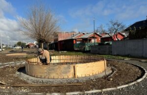 Obras de Reposición de Plaza Recreativa en Villa Los Ríos Tienen un 50% de Avance