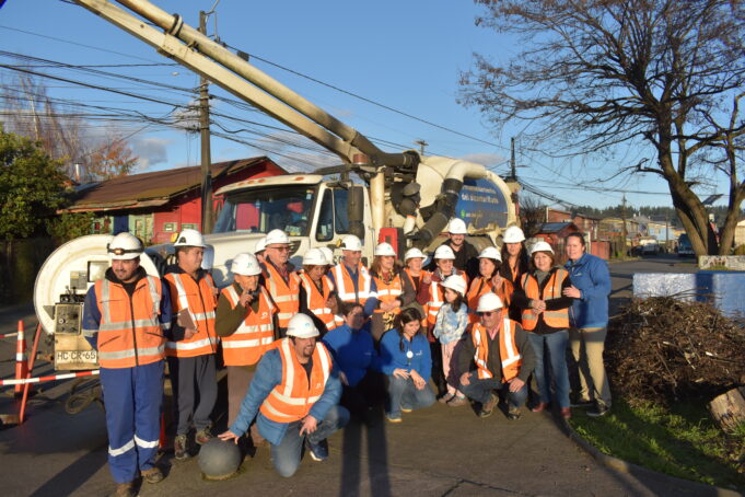 Vuelven las lluvias: Dirigentas sociales se unen a campaña del buen uso del alcantarillado