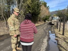 Se realizan mejoras en camino rural de la Comunidad de Llafenco en Pucón