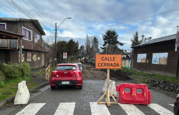 Se inicia pavimentación de seis nuevas calles en Lican Ray