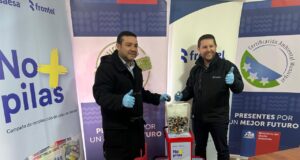 Frontel y seremi de Medio Ambiente realizaron el lanzamiento oficial de su Campaña No + Pilas en la Región