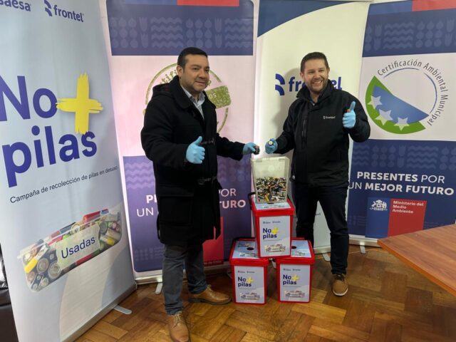 Frontel y seremi de Medio Ambiente realizaron el lanzamiento oficial de su Campaña No + Pilas en la Región