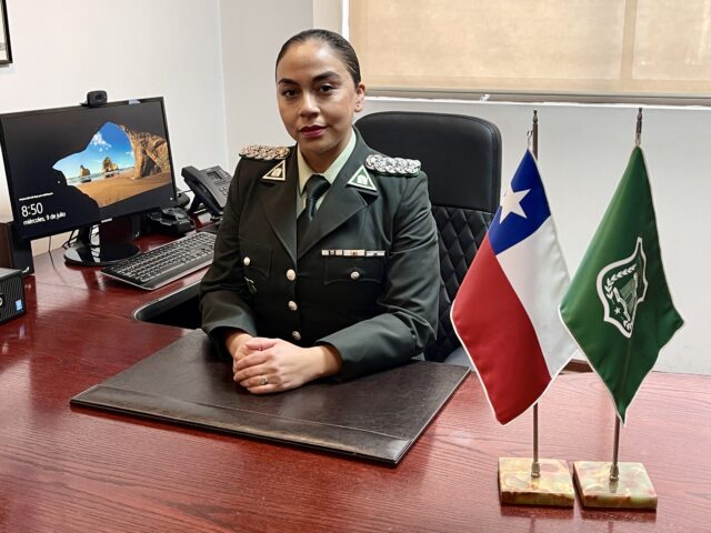 Coronel Denise Melgarejo Gómez: asume funciones nueva directora regional de gendarmería en La Araucanía