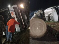 Fallece conductor luego del volcamiento de un camión en la comuna de Loncoche