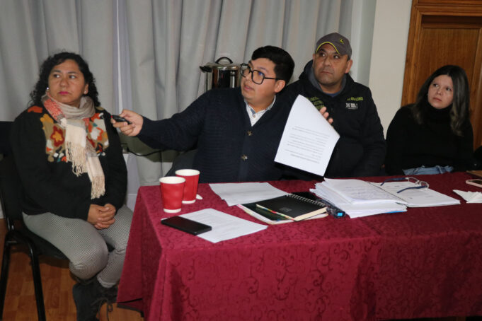 Vecinos de Ñancul expusieron inquietudes ante el consejo comunal de seguridad pública
