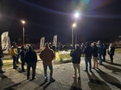 Frontel ilumina emblemática plaza de Puerto Saavedra