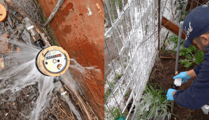 Aguas Araucanía: cambio de medidores congelados no tendrá costo para el cliente