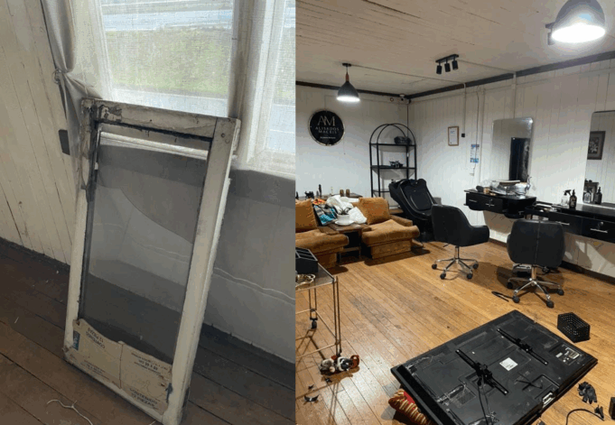 En menos de un mes: peluquería de Pitrufquén sufre cuarto robo pese a reforzar medidas de seguridad