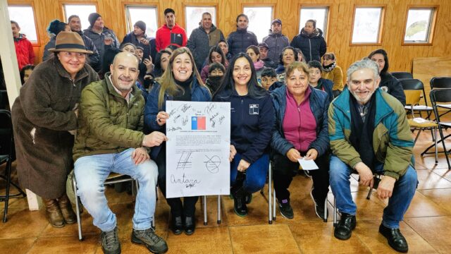 Bienes Nacionales de La Araucanía entrega terreno a Municipalidad de Vilcún que serán destinados a proyectos diseñados por la comunidad de San Patricio