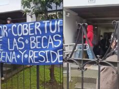 Estudiantes mapuche realizan toma en Seremi de Educación en Temuco exigiendo mejoras en becas y financiamiento