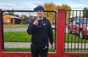 Joven talento urbano de Pitrufquén sueña con llevar su música al escenario
