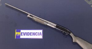 PDI Angol recupera escopeta en procedimiento por otros delitos infracción a la ley de armas