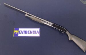 PDI Angol recupera escopeta en procedimiento por otros delitos infracción a la ley de armas