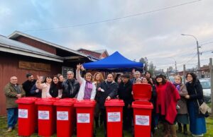 Villa Los Poetas recibe proyecto de contenedores domiciliarios con apoyo del gobierno regional y la municipalidad de Pitrufquén