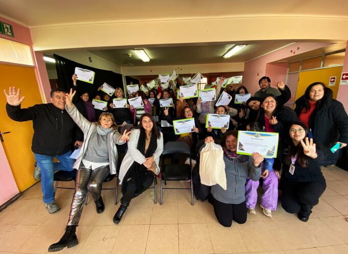 51 mujeres jefas de hogar de Pitrufquén fueron certificadas en curso de cultivos ecológicos