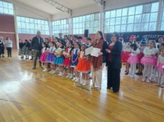 Talleres de danza escolares realizaron atractiva gala en Quepe