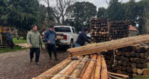 Usuario de Proder Freire recibieron importante aporte para mejorar sus cierres perimetrales y estructuras complementarias