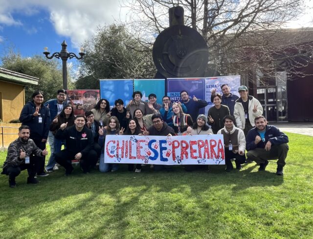 Juventudes de La Araucanía se capacitan en gestión de riesgos: INJUV y SENAPRED lideran jornada regional de voluntariado