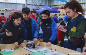 Kimünbots 2025: más de 160 estudiantes se reúnen en torno a la robótica educativa en la región de La Araucanía