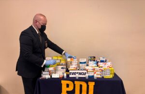 En sector céntrico de Temuco: PDI detiene a sujeto por venta ilegal de fármacos