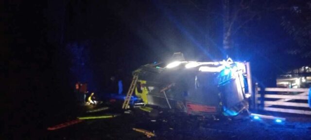 Polémica en cuerpo de bomberos de Licán Ray tras accidente que involucró carro bomba y video difundido en redes sociales