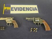 En Angol: PDI recupera armamento de fuego que no se hallaba regularizado