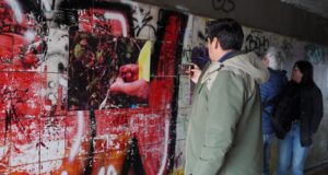 Intervención urbana en túnel de la ruta 5 sur destaca patrimonio fotográfico de Pitrufquén