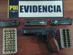 PDI Angol recupera armamento y munición que no se hallaba debidamente regularizado