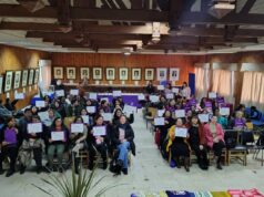 Vecinas de la comuna de Freire egresaron del Programa Mujeres Jefas de Hogar