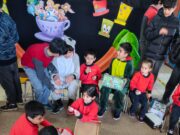 Escuela de Gorbea realizó actividad «manos solidarias en acción: una caja, una sonrisa»