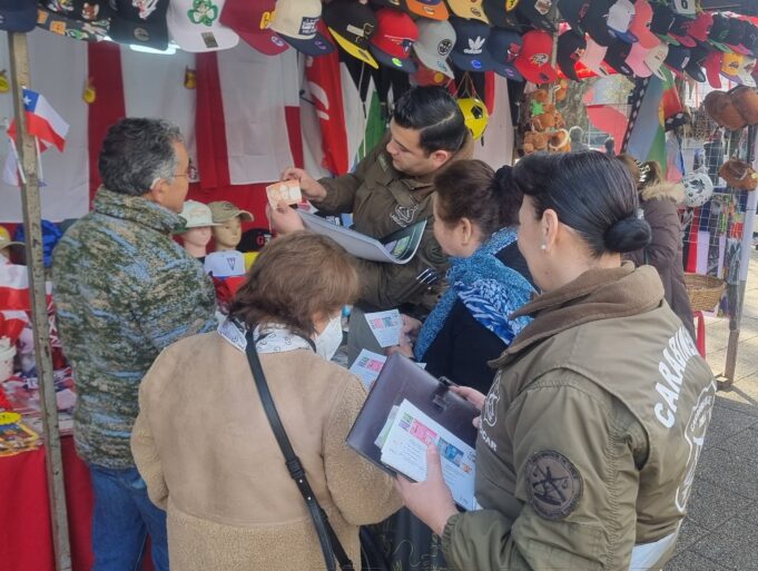 Entregan recomendaciones para identificar billetes falsos en Temuco