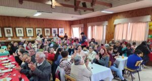 Adultos mayores de Freire celebraron con alegría las fiestas patrias en una gran Peña folclórica