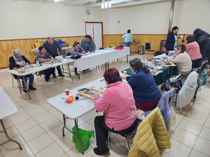 Taller de iconografía mapuche en Radal fortaleció identidad cultural
