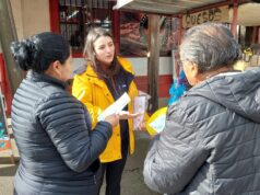 Pitrufquén conmemoró día prevención del suicidio con minuto de silencio y entrega de información sobre redes de apoyo